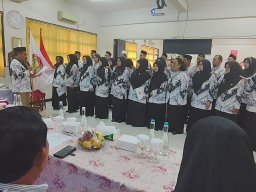 Pelantikan dan Rapat Kerja Pengurus PGRI Cabang Pulogadung Masa Bakti XXIII Periode 2025–2030 Berlangsung Khidmat